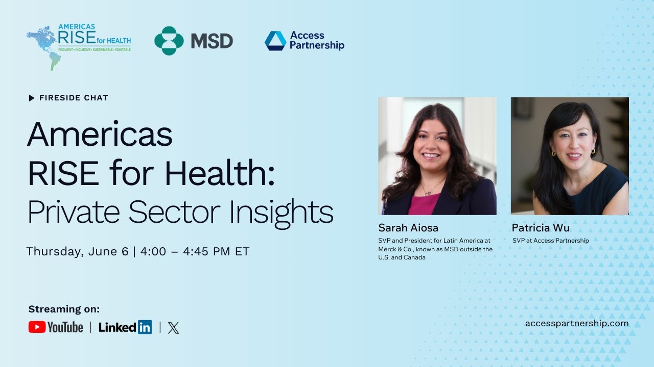 Americas RISE for Health: Private Sector Insights