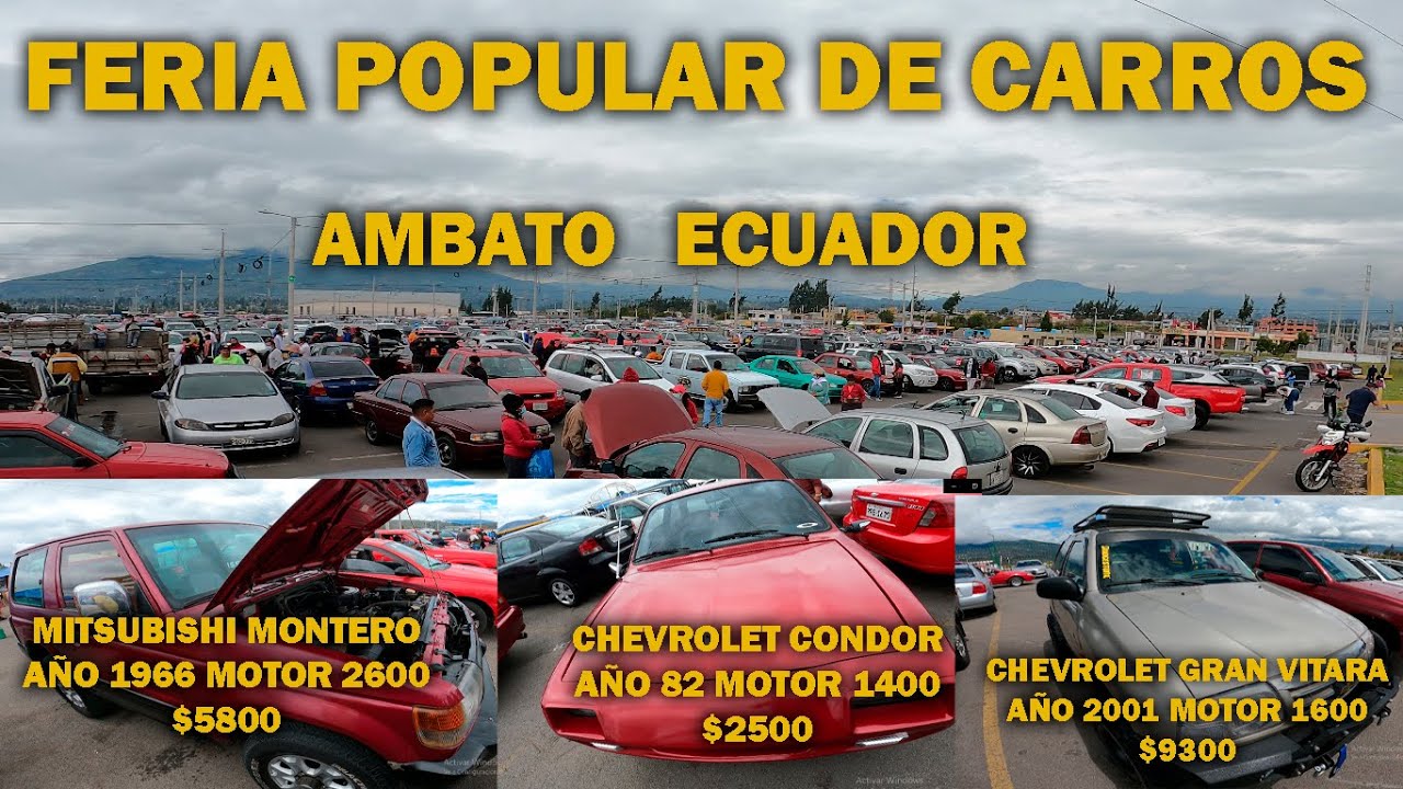 LO MEJOR EN  AUTOS  BARATOS  DESDE $2000 TU LO ENCUENTRAS  EN LA  FERIA  POPULAR  DE AMBATO