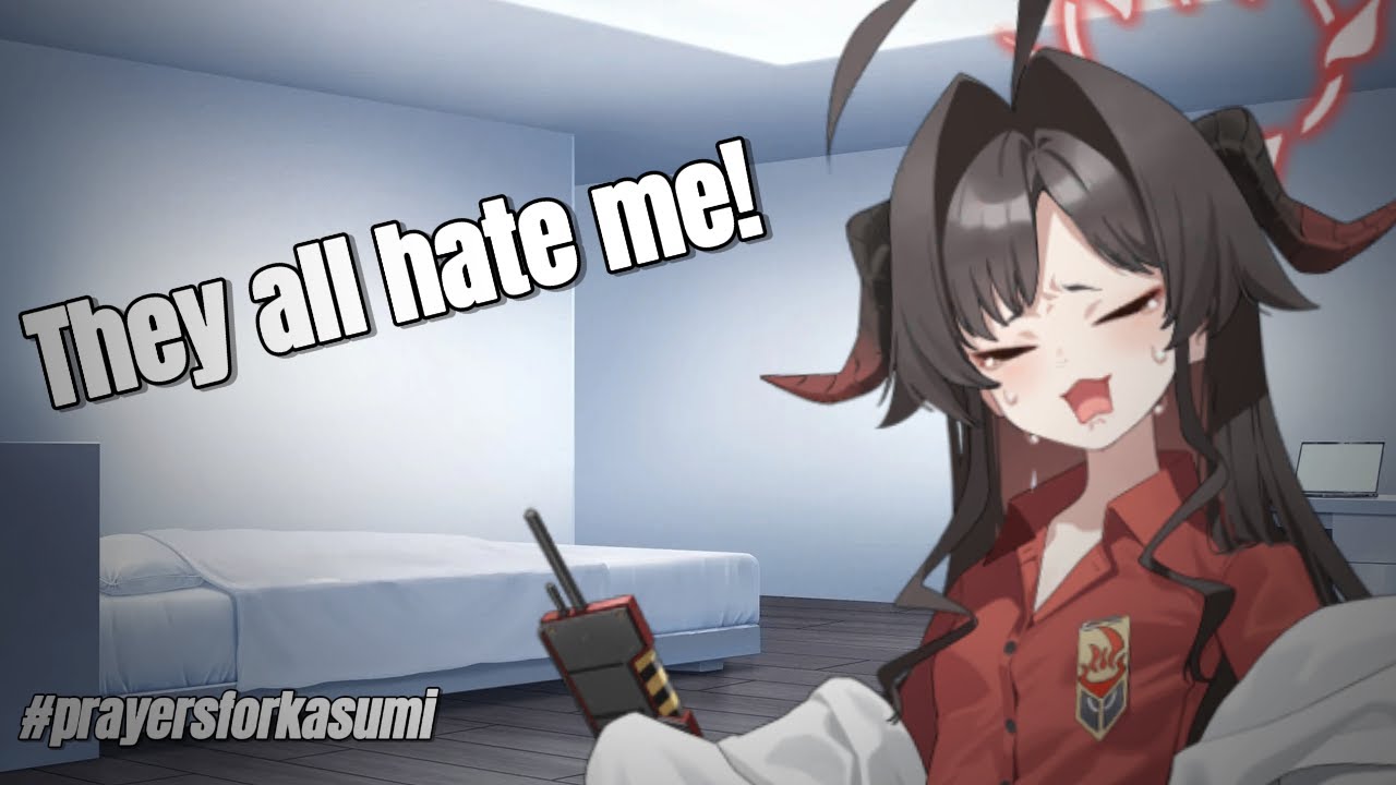 Kasumi horrible living situation | Blue Archive