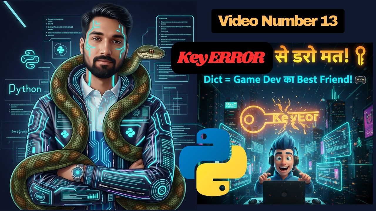 Python Dictionary Full Power! 🧠 | Loop, Methods, Comprehension & Nested Dict – Video #13