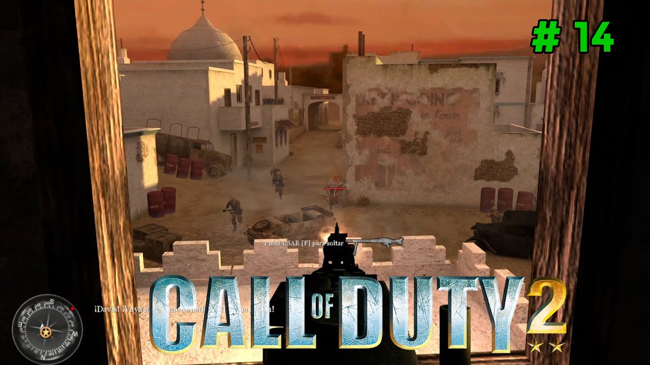 CALL OF DUTY 2 - Misión 14: Superado en número y armamento