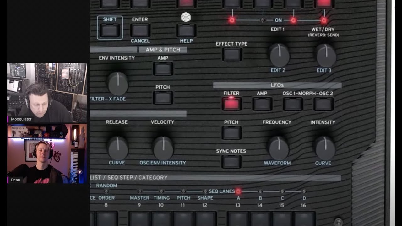 SequencerTalk 76 Korch Fock - Korg Modwave, Minikorg700fs, ARP2600M, Arturia Microfreak 3