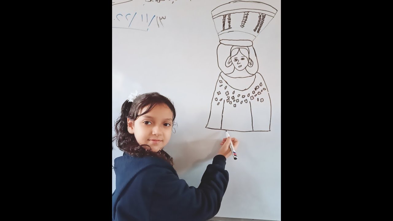 رسم الرموز الشعبية في الريف المصري 🌺🌺🌺🌺🌺🌺🌺🌺