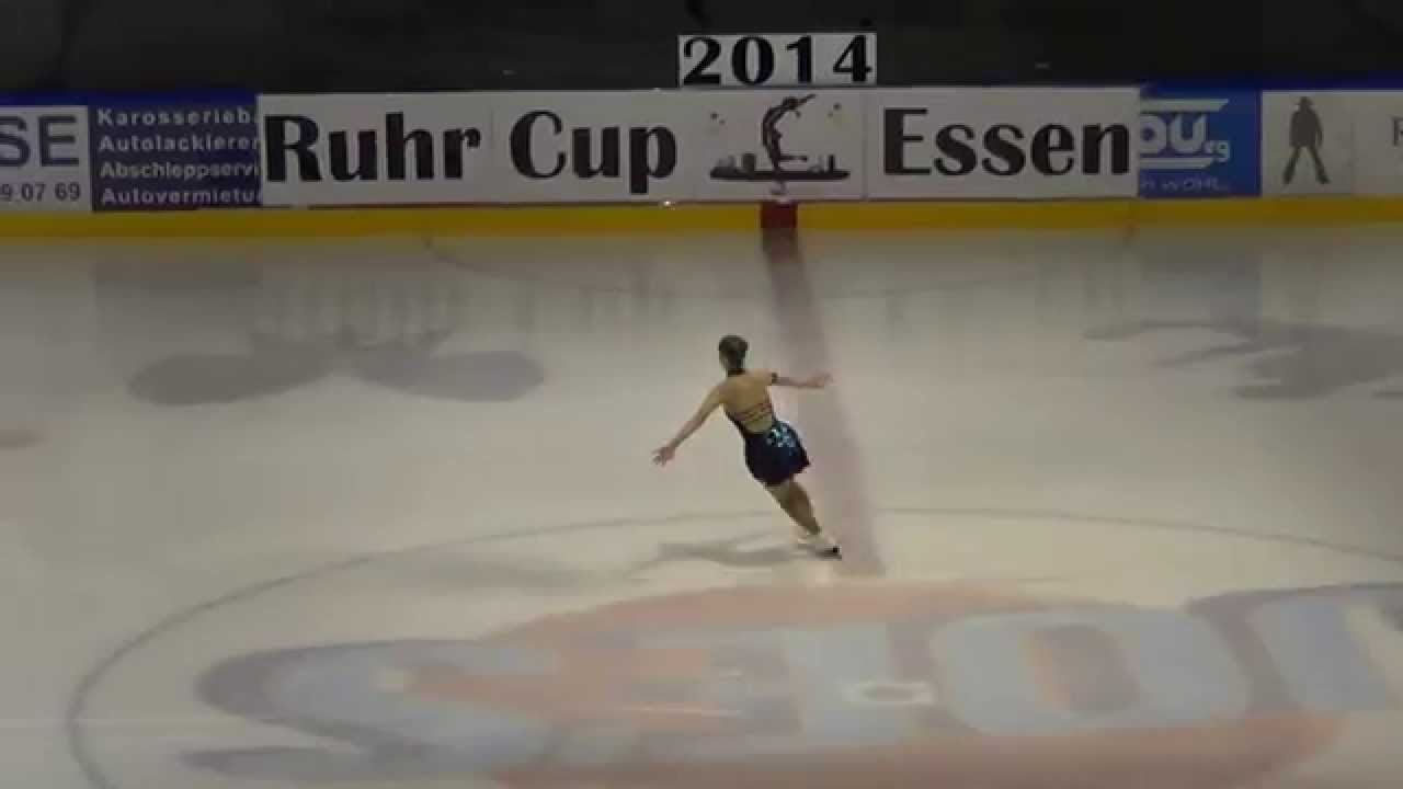 Ruhr Cup Essen 2014-EJE-Jugend Damen-Joelina Krieger-KÜR-Punkte 43.40