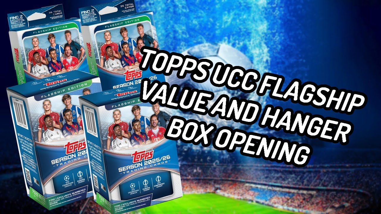 🔥ОТВОРИХМЕ БРУТАЛНА КАРТА| TOPPS UCC FLAGSHIP BLASTER AND HANGER OPENING