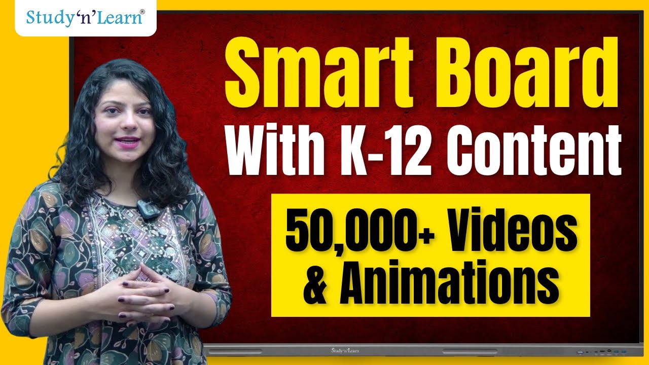 Smart Board For Teaching With K-12 Content - Interactive Flat Panel 65 Inch With Smart Class Content