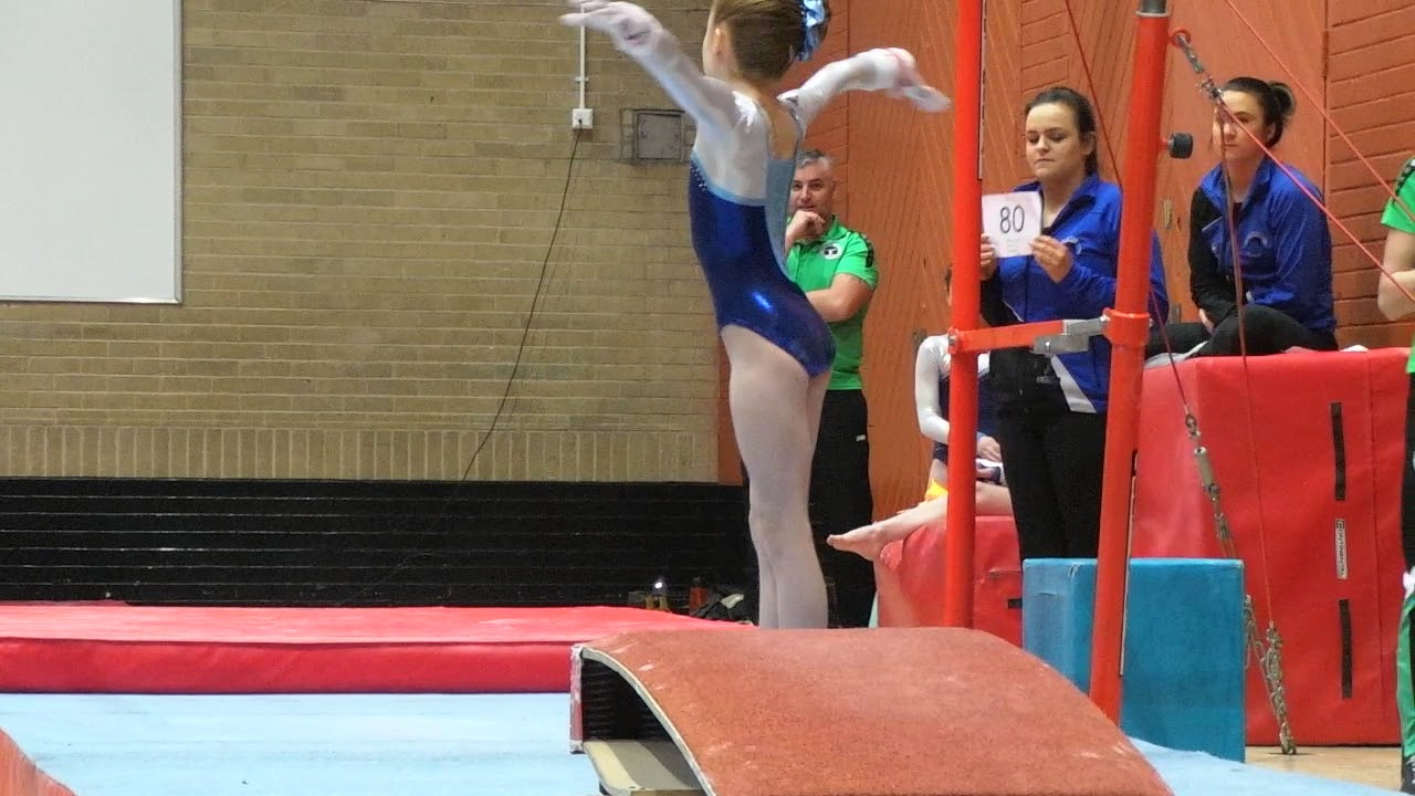 Yorkshire Regional British Gymnastics Grade 4 Bars at Concorde 24/3/2018. Score 13.00
