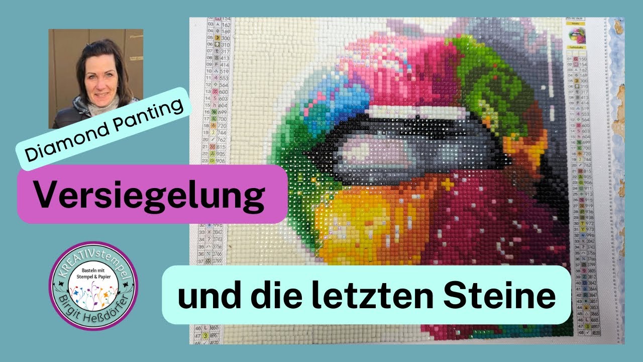 Letzte Steine legen und Versiegelung Sweet Kissed Lips Bild von #Picassond und Unboxing #Picassond