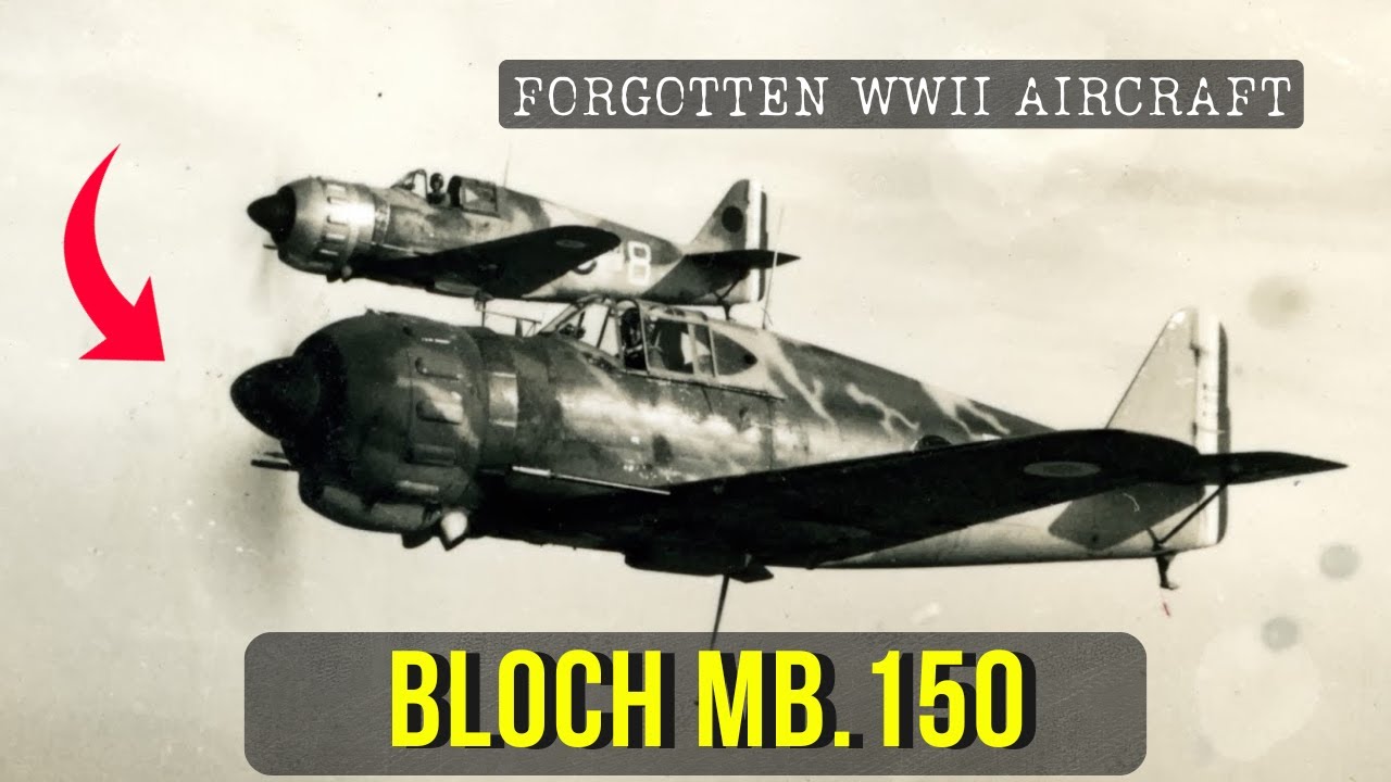 Bloch MB.152: забытый французский истребитель Второй мировой войны представлен миру