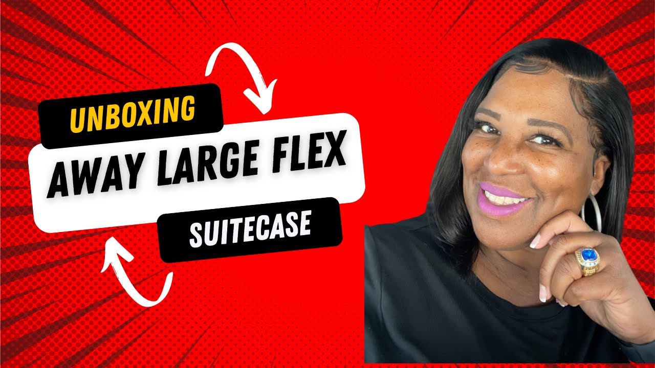 Unboxing The Large Flex Away Suitecase