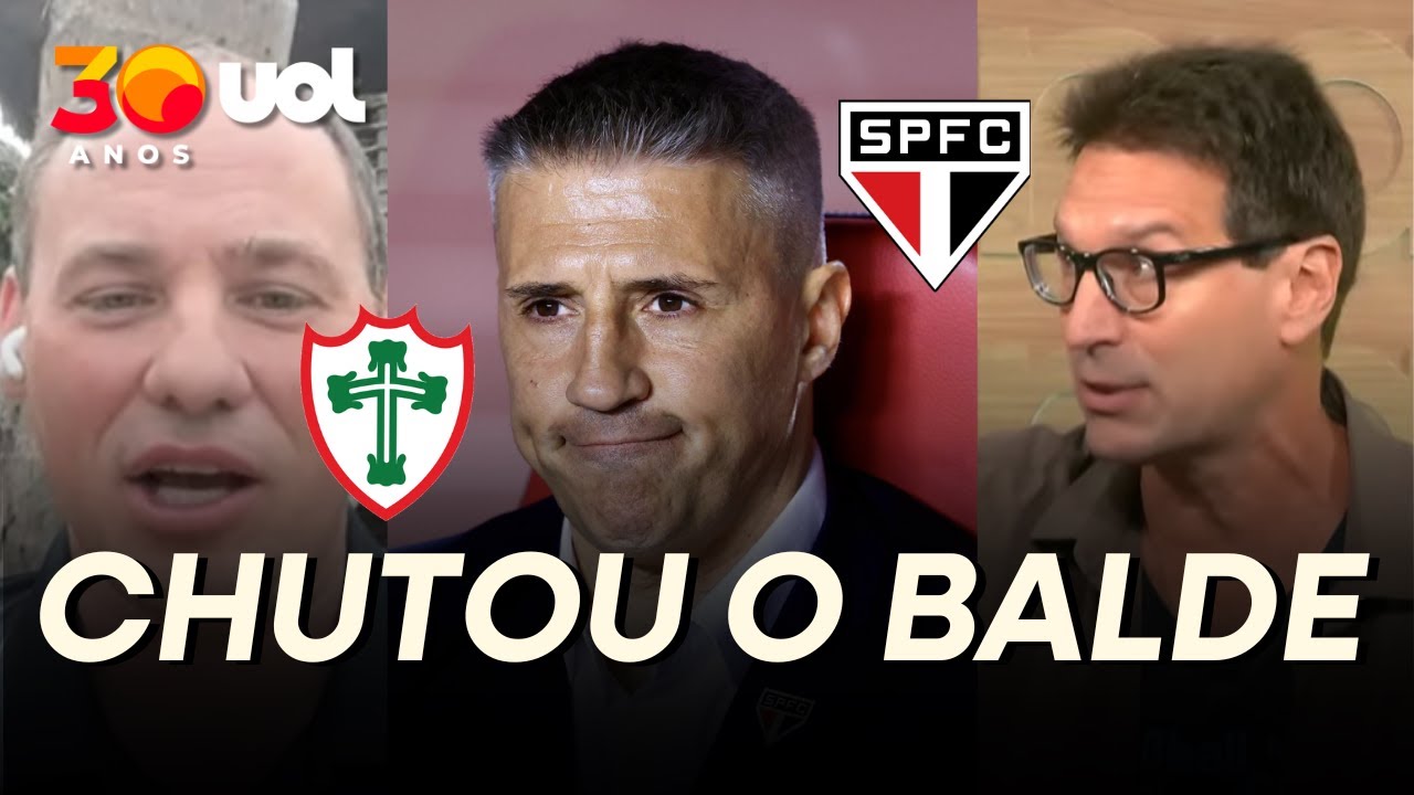 SÃO PAULO PERDEU PORQUE CRESPO QUIS 'ASSINAR'; ARNALDO CRAVA RESPONSÁVEL POR DERROTA PARA PORTUGUESA