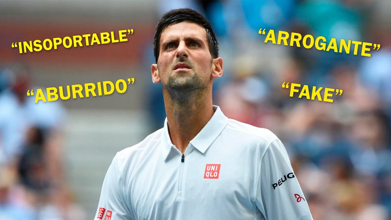 Cuando Novak Djokovic era el hombre mas ODIADO del Tenis
