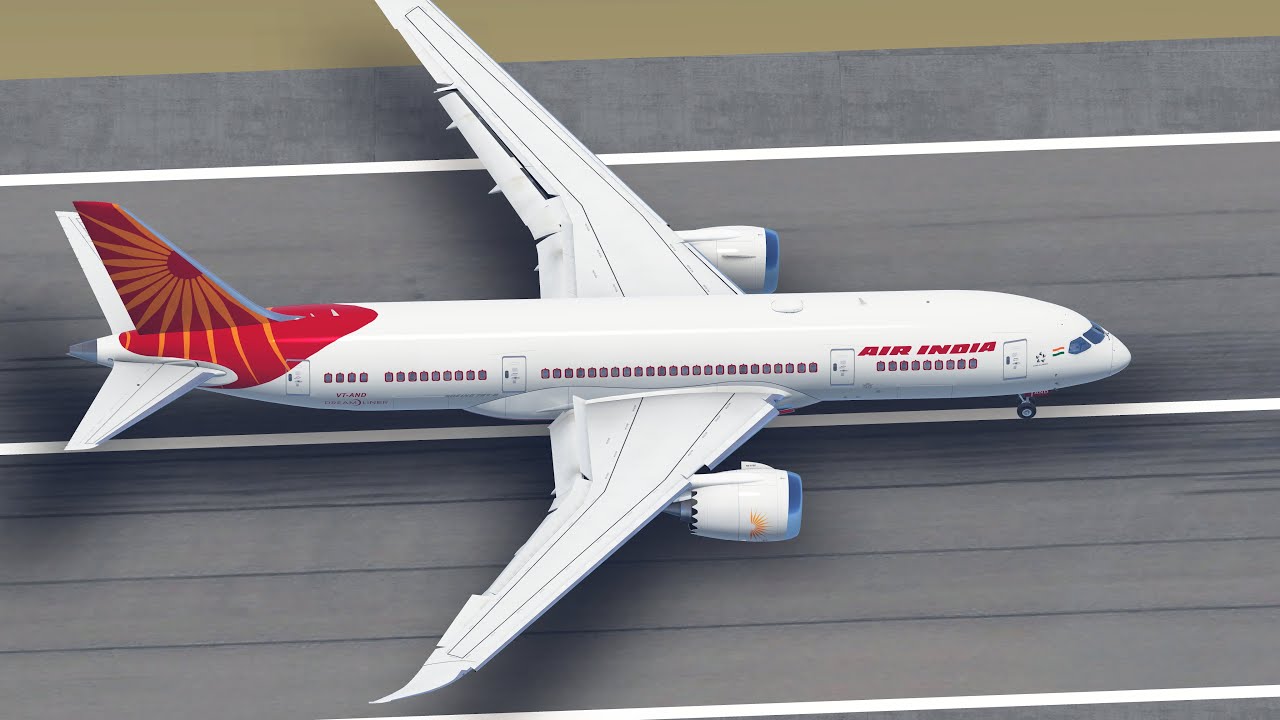 Air India Boeing 787-8 landing COK/VOCI RWY 27 (Infinite Flight)