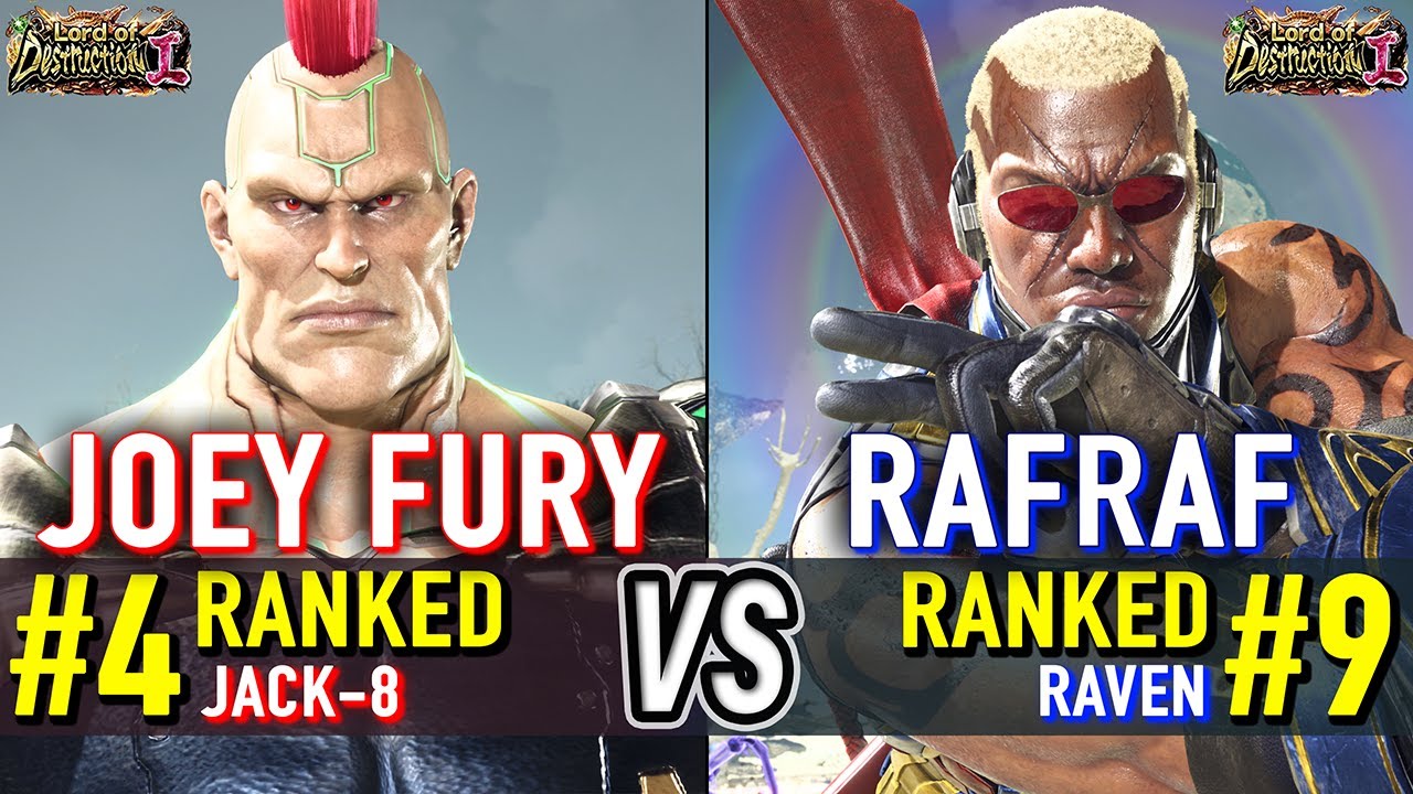 T8 🔥 JOEY FURY (#4 Ranked Jack-8) vs RAFRAF (#9 Ranked Raven) 🔥 Tekken 8 High Level Gameplay