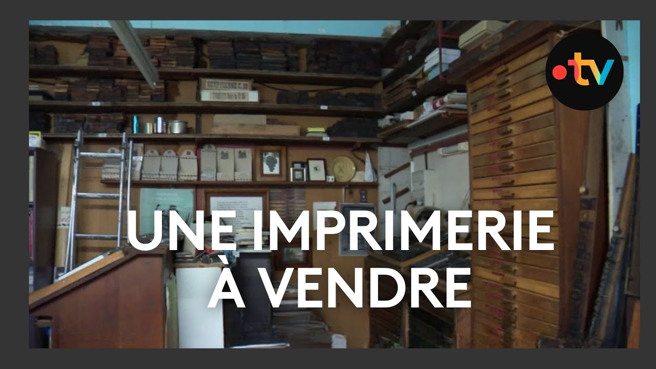 Une imprimerie typographique bicentenaire cherche repreneur