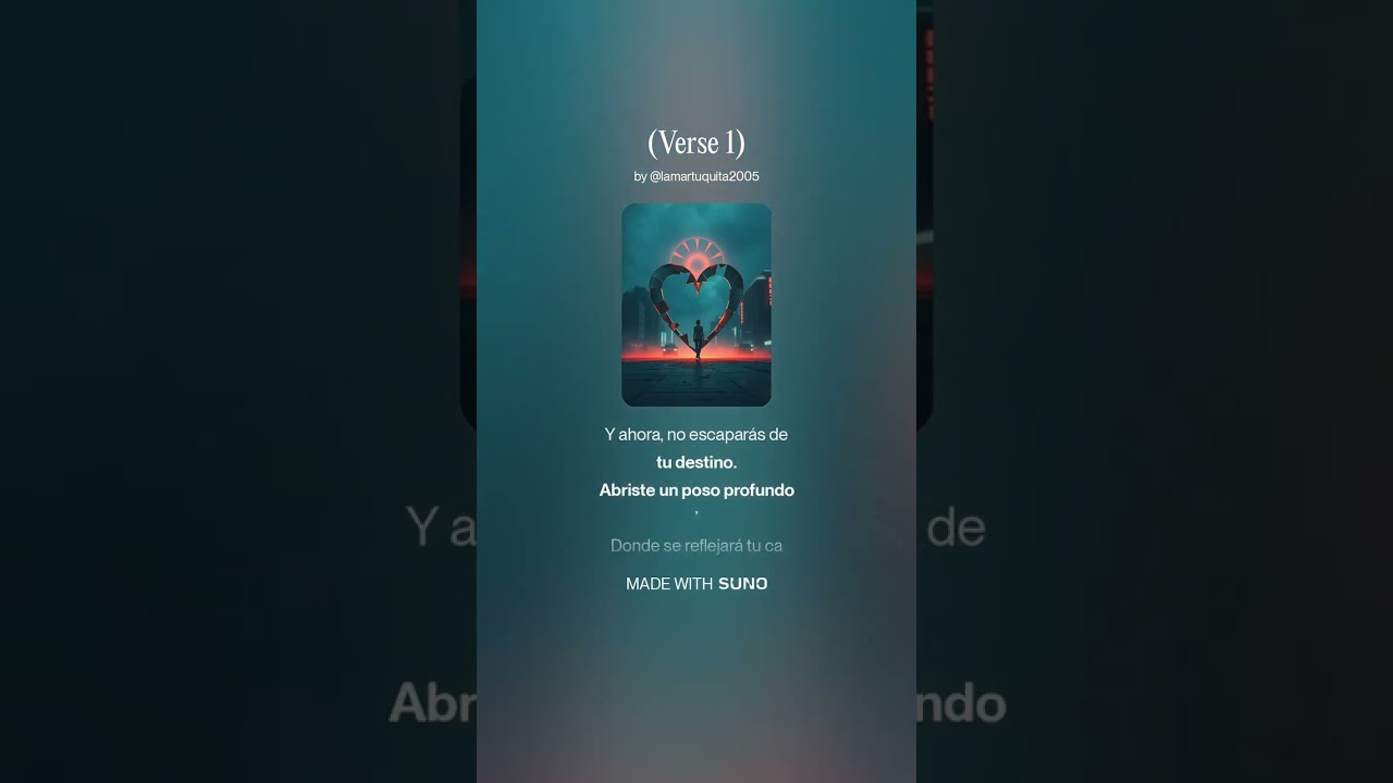 La canción para los que se hacen más fuertes con las heridas que se les causan, | Me diste más poder