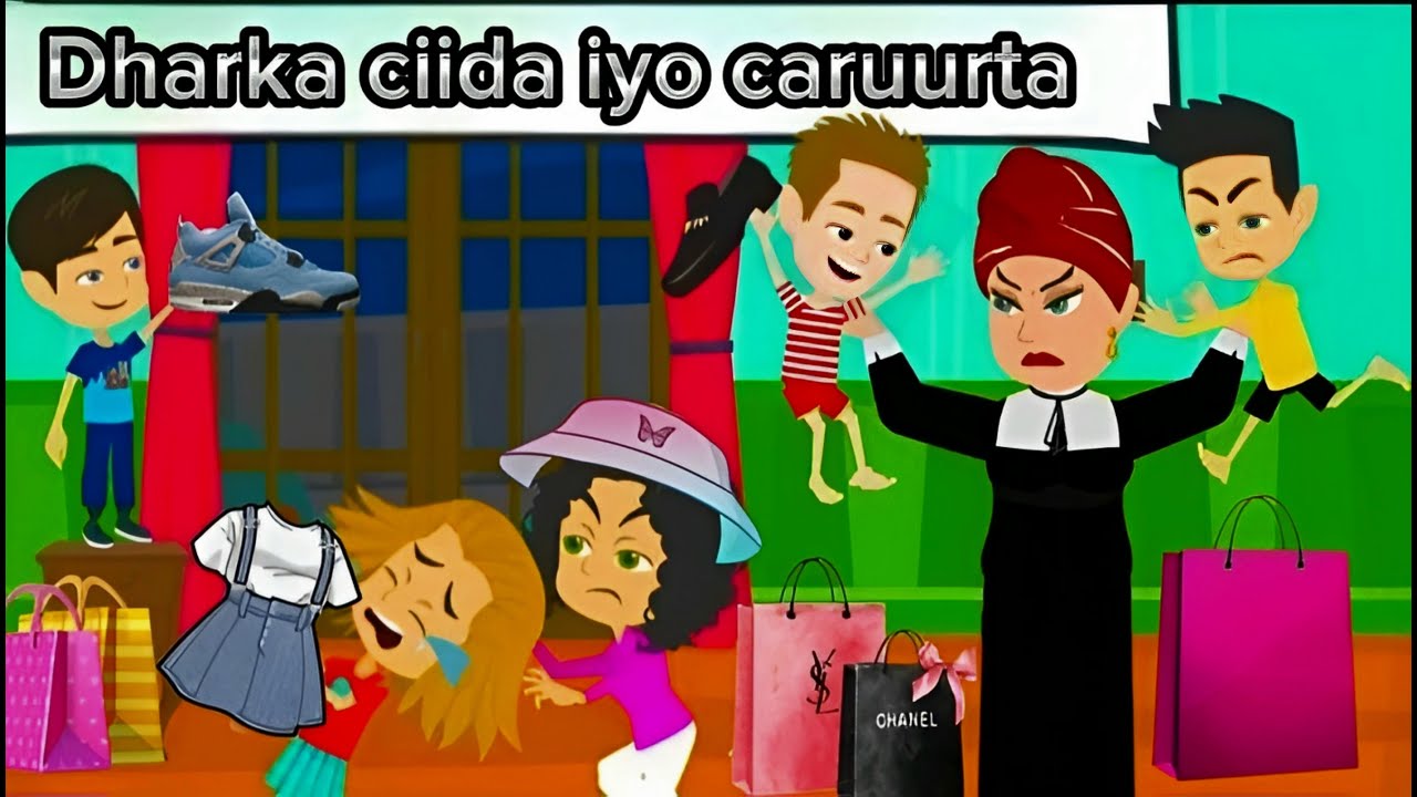 Sheeko gaaban:dharka ciida iyo Caruurta  hhh