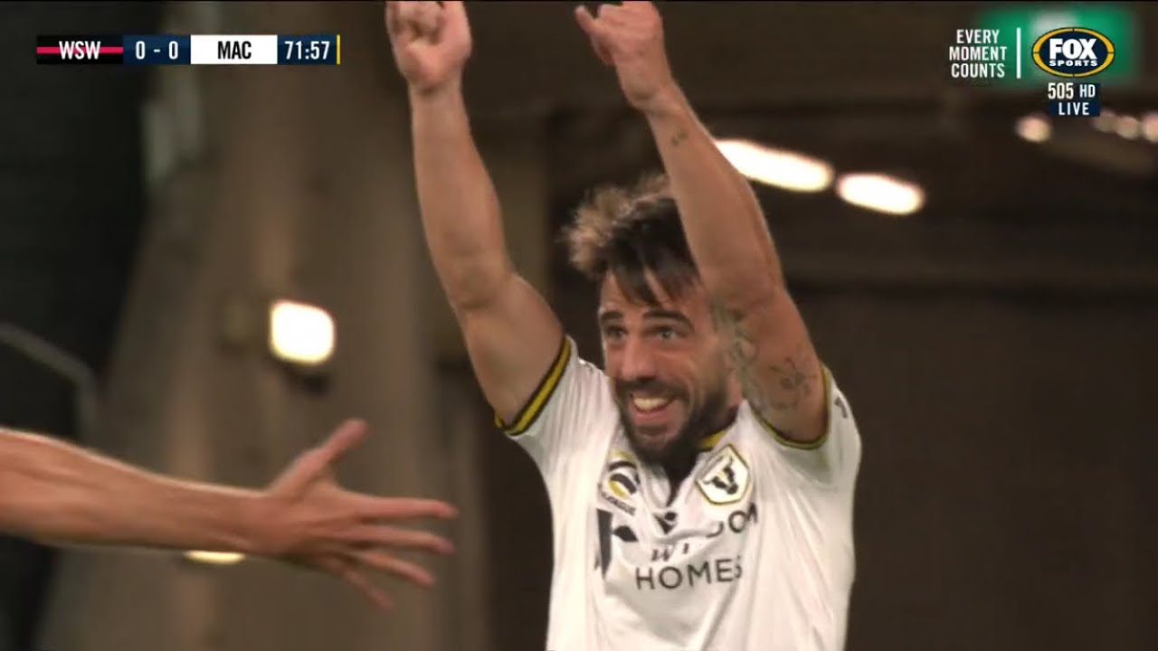 Macarthur's First A-League Goal - Vs Western Sydney Wanderers Round 1, 2020/21