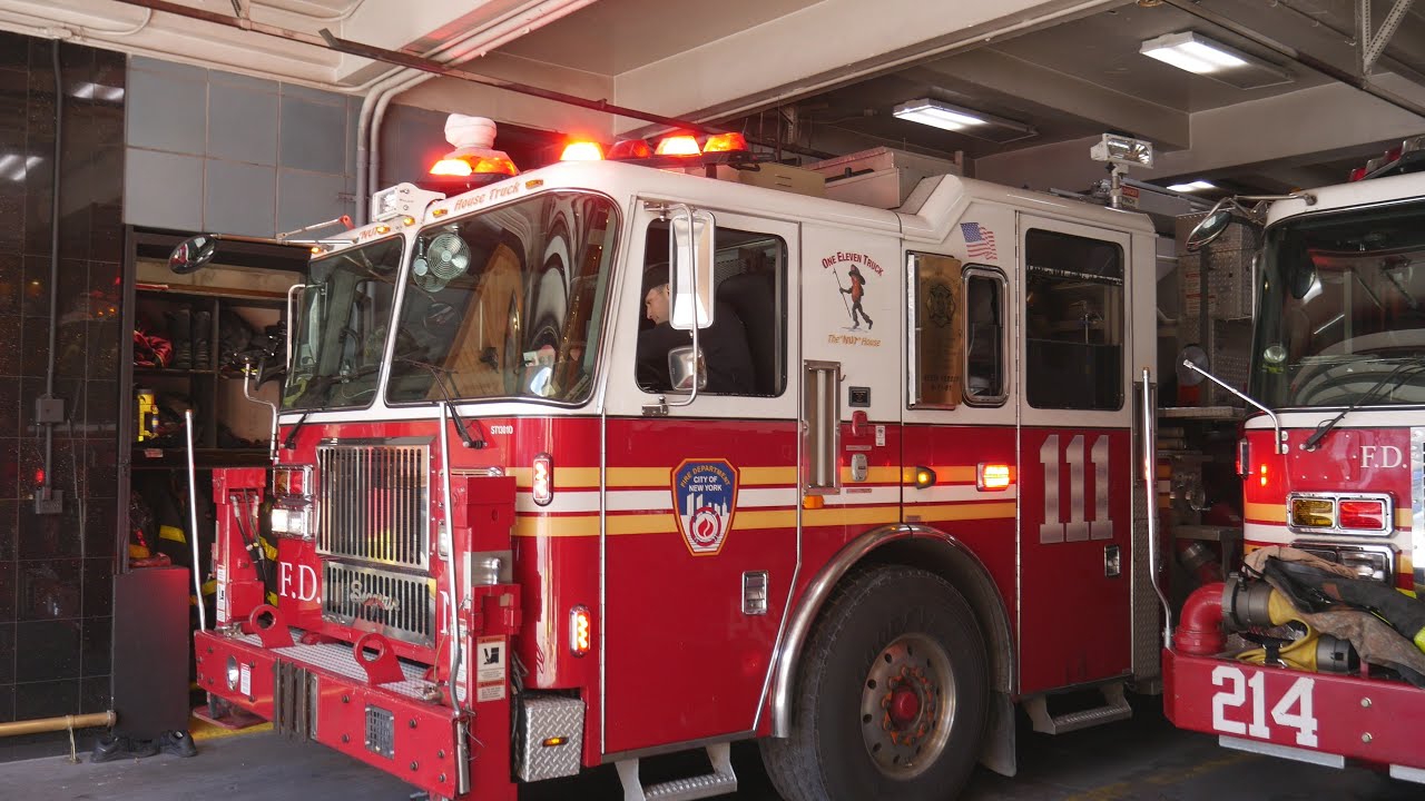 FDNY Ladder 111 Responds Box 1013