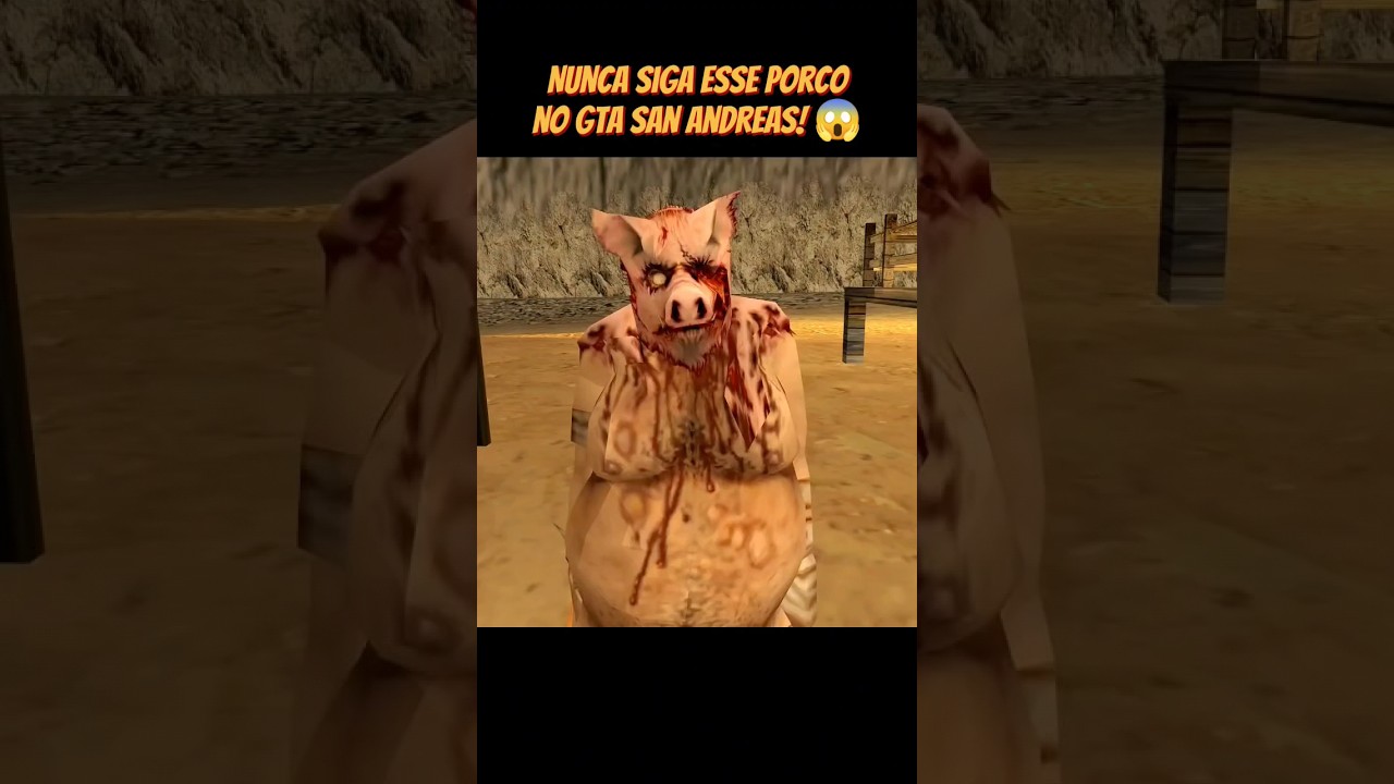 Ele virou o HOMEM P0RC0! 😱 (CUIDADO) #shorts #gtasanandreas #gta