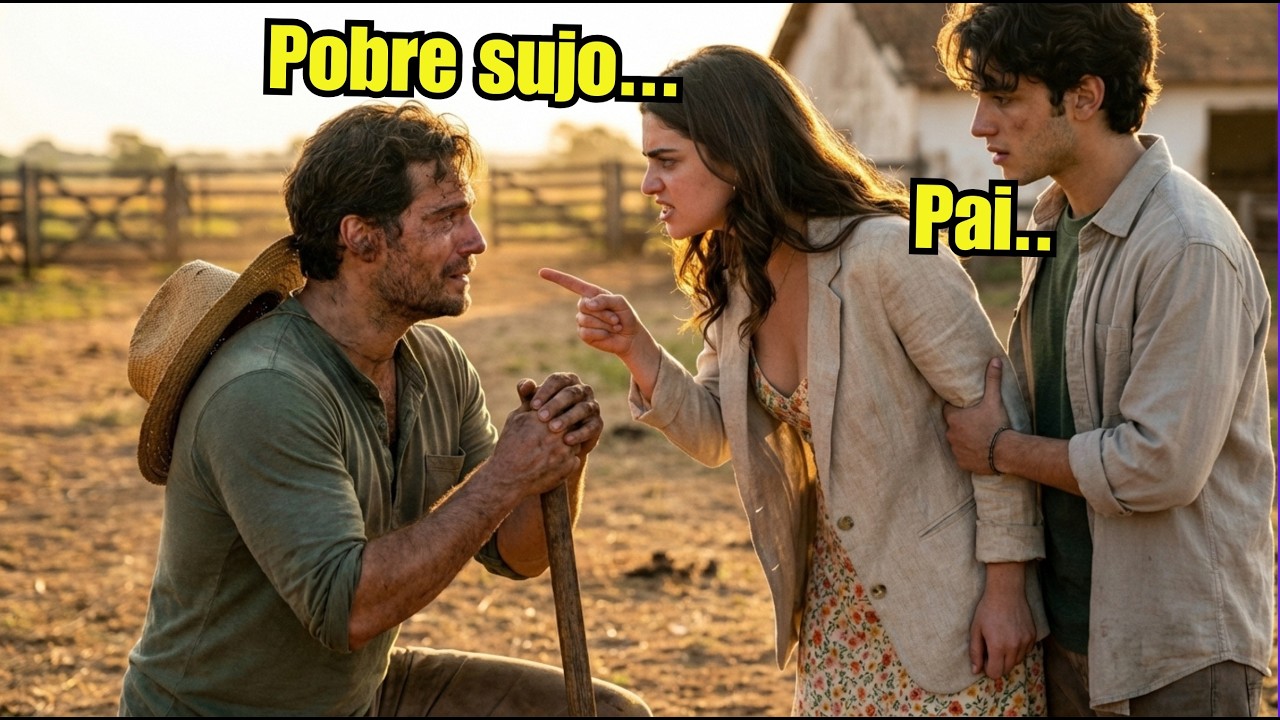 Humilhou o Pai da roça Por Uma Garota Rica… Mas Descobriu Tarde Demais a Verdade.