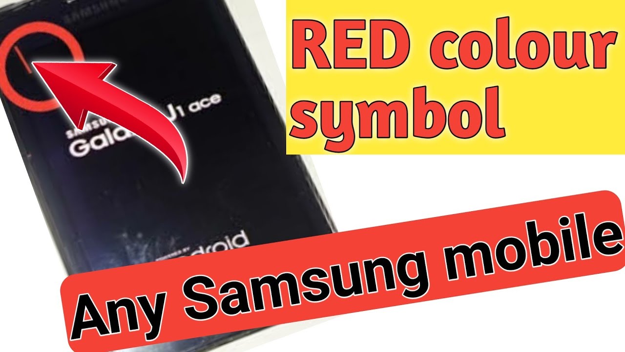 Samsung J110,J100h (j1) red symbol in screen (Exclamation mark) Remove 100℅solution!