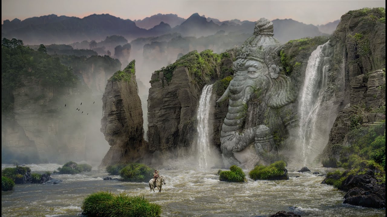 Photoshop Manipulation - Matte Painting/Speed Art/ Lord Ganesha