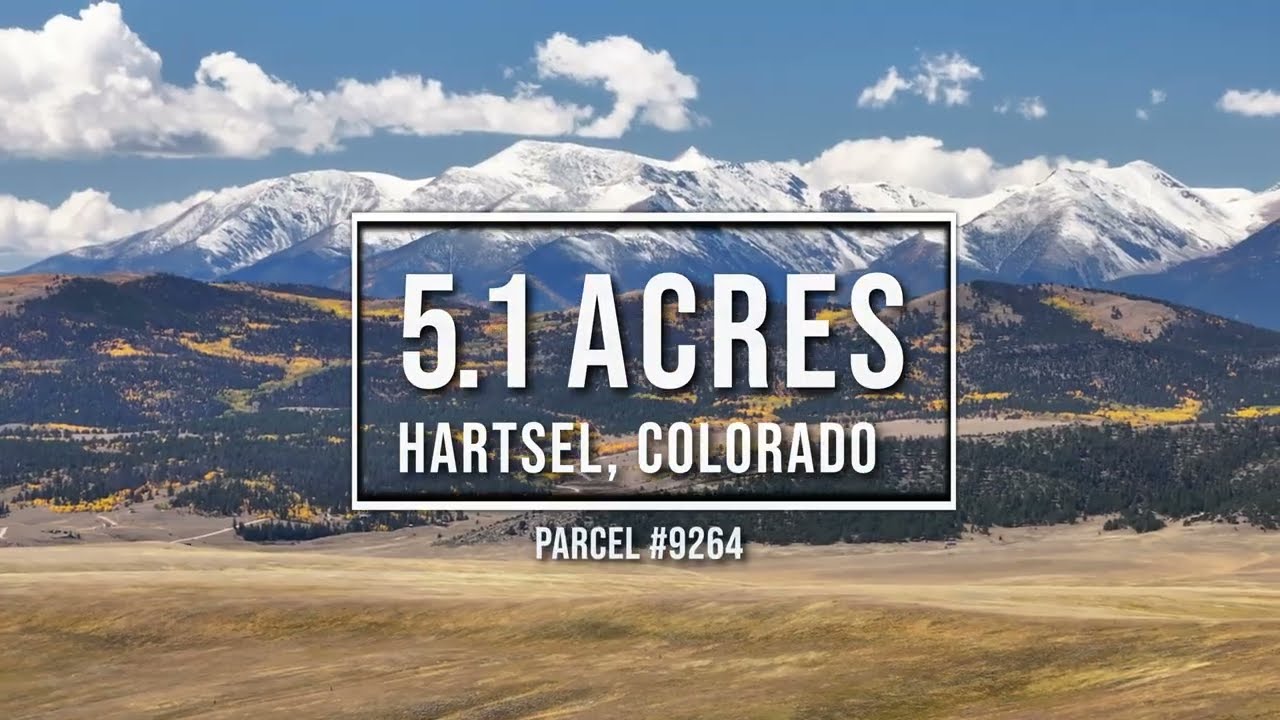 5.1 Acres in Hartsel Colorado!