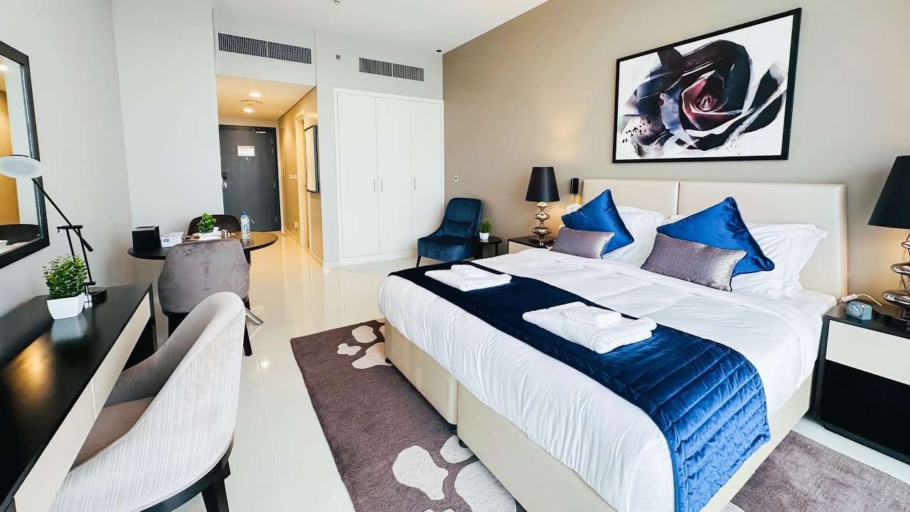Luxury Studio Hotel Apartment at Artesia Tower, Damac Hills, Dubai