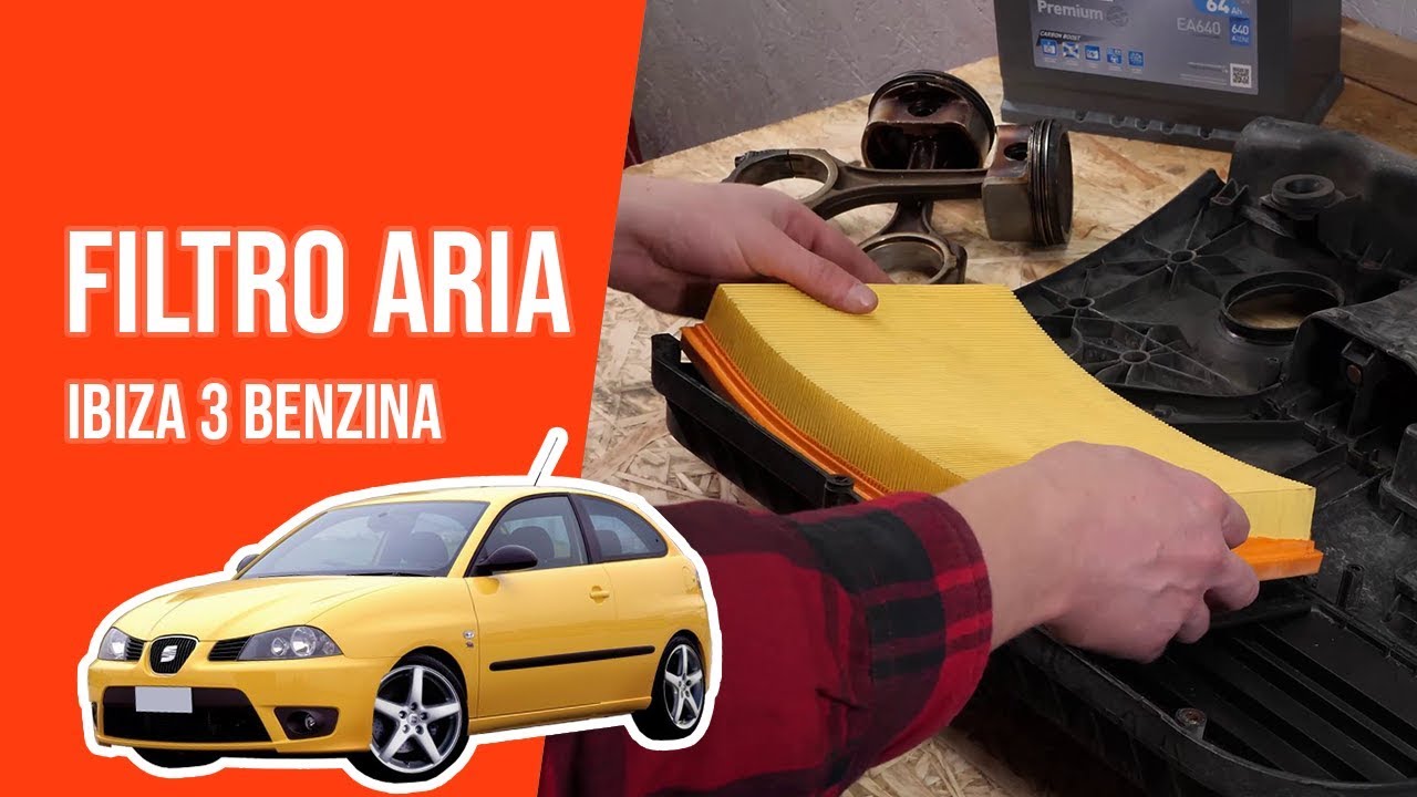Cambio filtro aria IBIZA 3 1.4 16S 💨