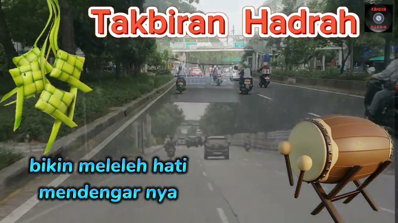 Gema takbir jalanan 1syawal 1445 H. (9 April 2024)