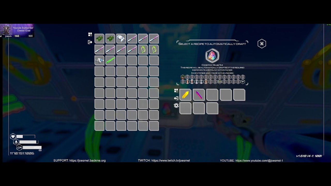 joe's live stream: The Planet Crafter (stream 18)