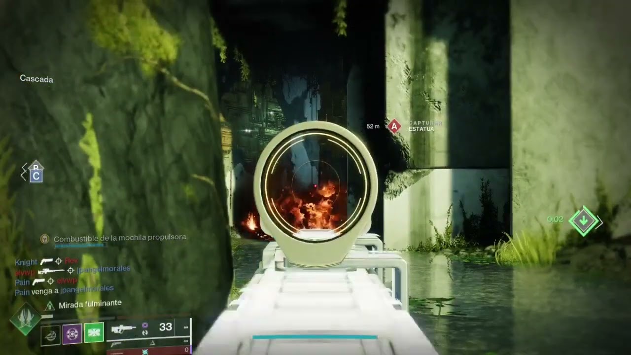 Destiny 2 probando la merleta oh