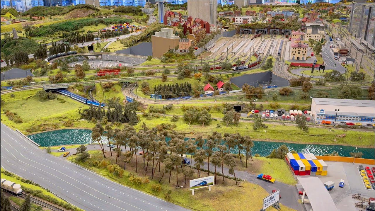 Large HO Scale Model Railway Layout in Czech Republic