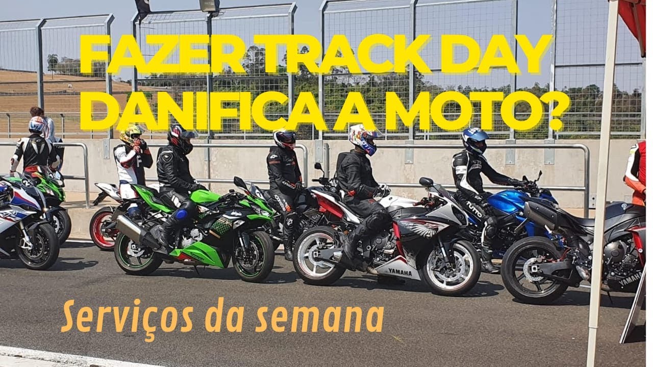 Fazer Track Day danifica a moto? Minhas considerações. Revisão pré Track. E mais: Serviços da semana