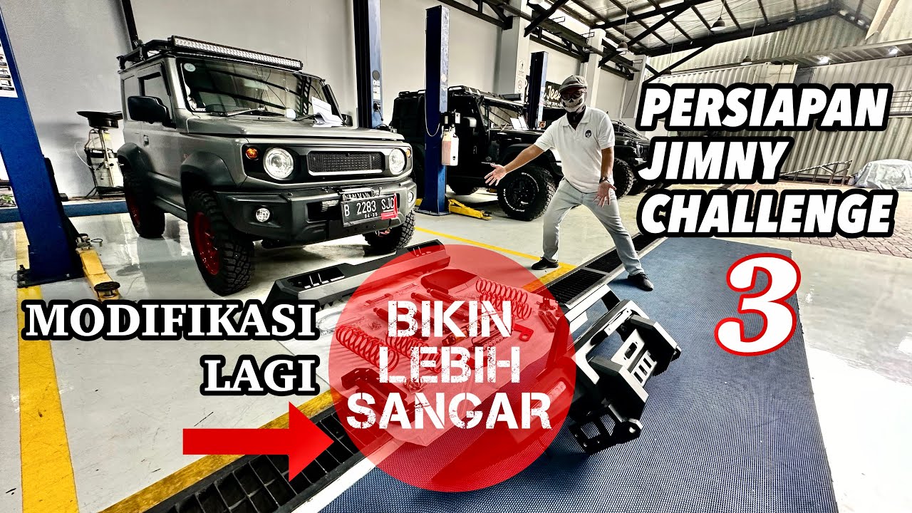LANGSUNG DISIAPKAN UNTUK JIMNY CHALLENGE 3