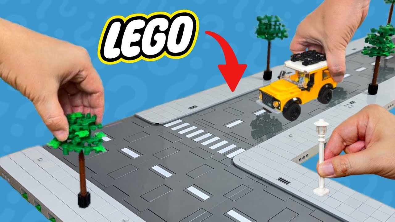 LEGO City Build - Road with sidewalk is here... Episode 7
