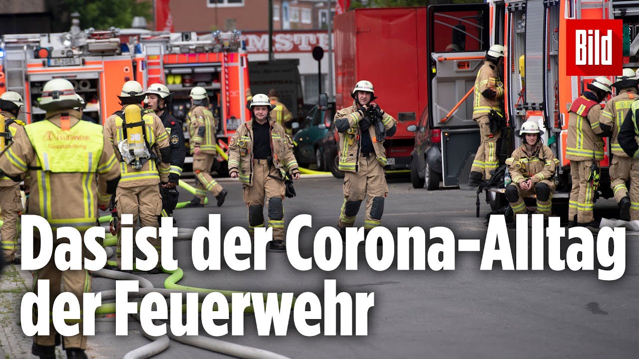 Pflasterstein-Angriff, Maske und Sicherheitsabstand: 12 Stunden mit der Berliner Feuerwehr