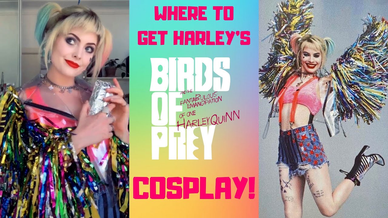 WHERE TO GET HARLEY'S BIRDS OF PREY COSPLAY! - Jacket, wig, jewellery, and more!!!