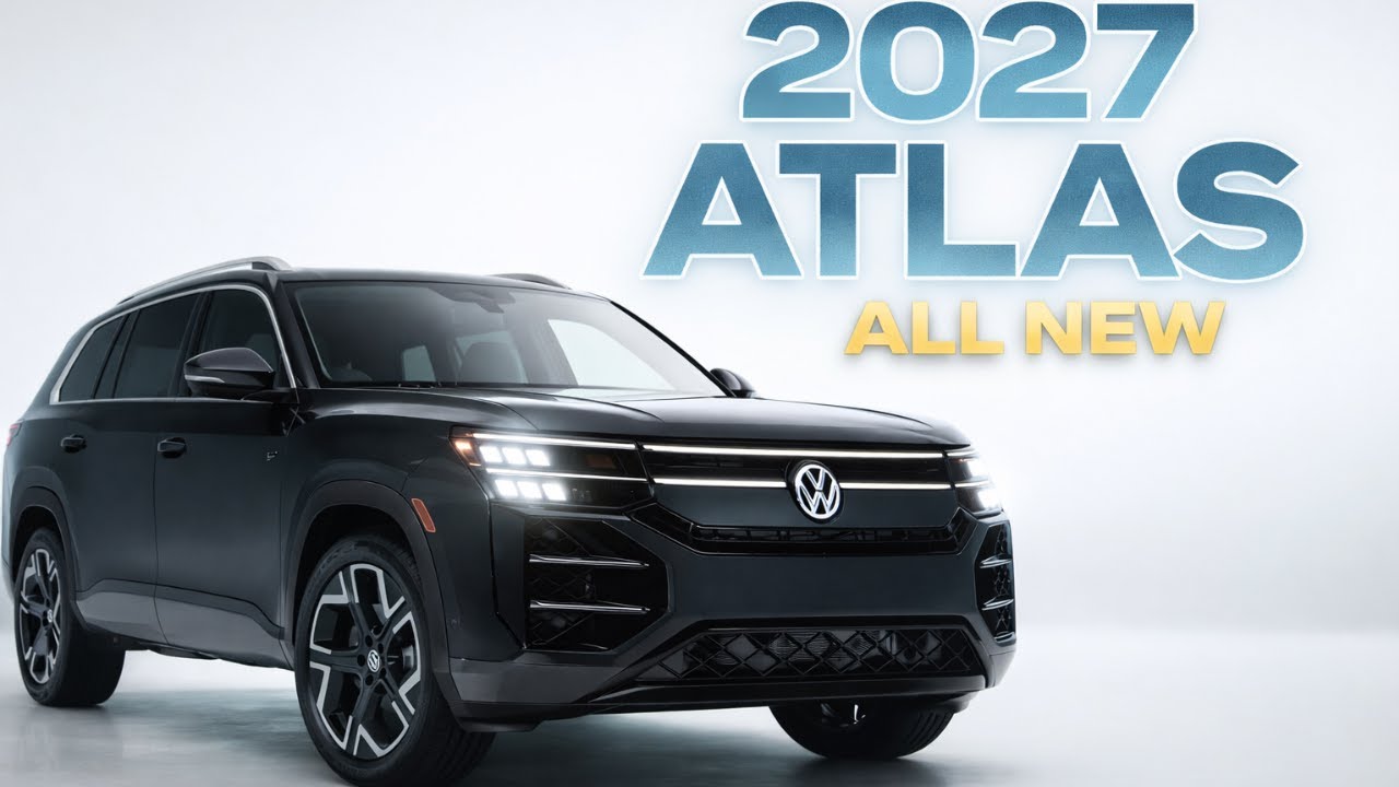 Полная информация о мировой премьере Volkswagen Atlas 2027 года, которую вам обязательно нужно ув...