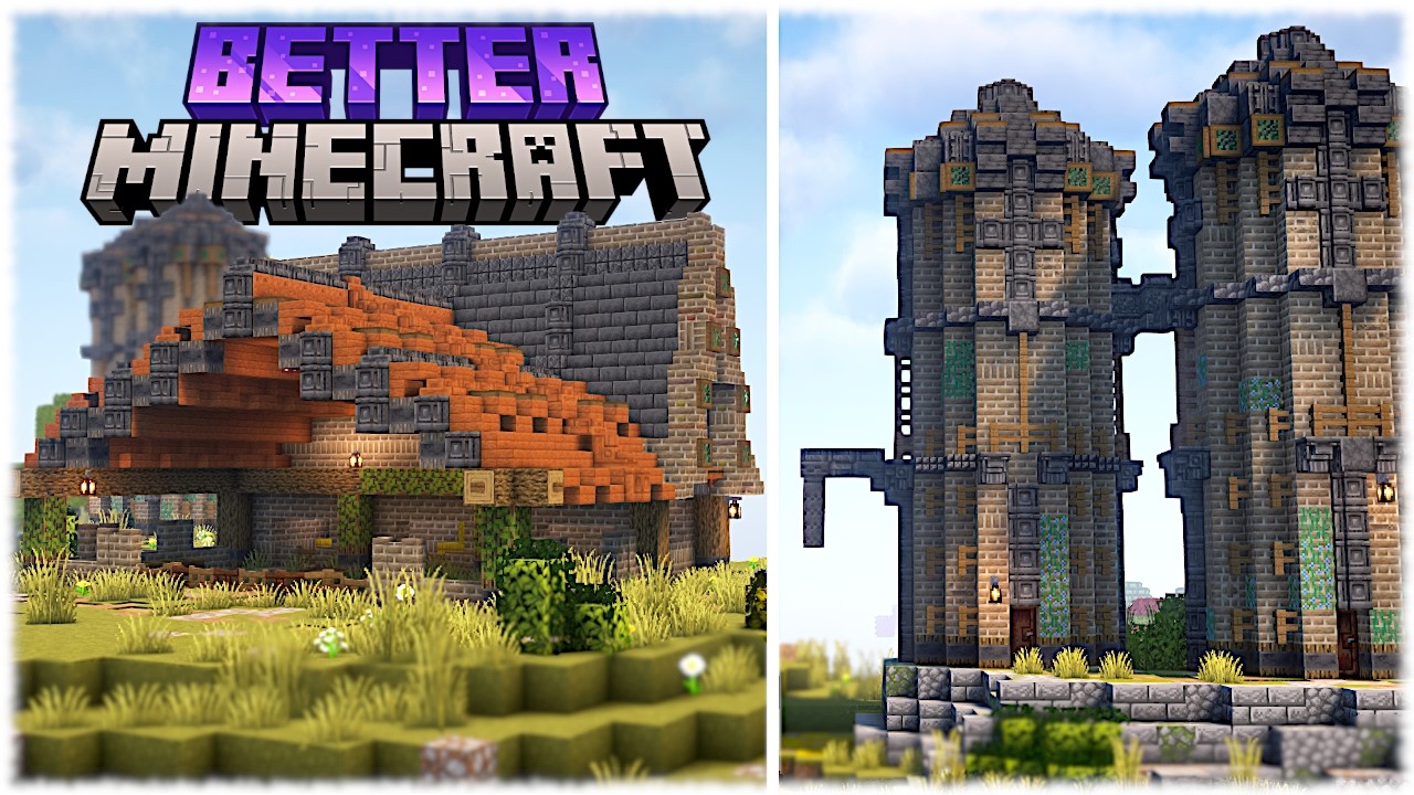 Как я преобразил свое здание в Better Minecraft!