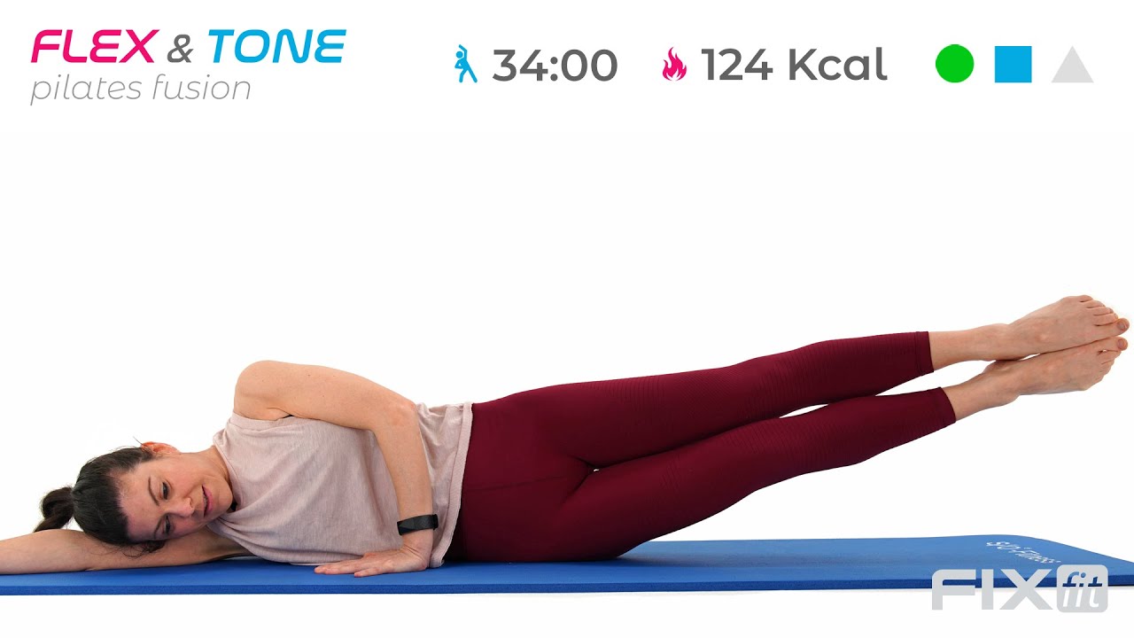 Flex & Tone: Esercizi Pilates Fusion Con Focus Core, Gambe e Glutei