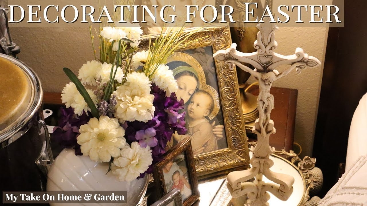 DECORATING FOR EASTER & SPRING 2024 UPSTAIRS