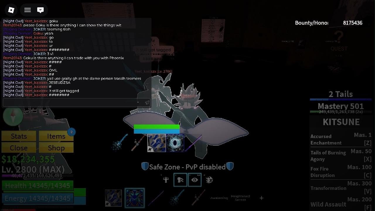 playing blox fruits with my fan ( i would of never thought i would have fans)