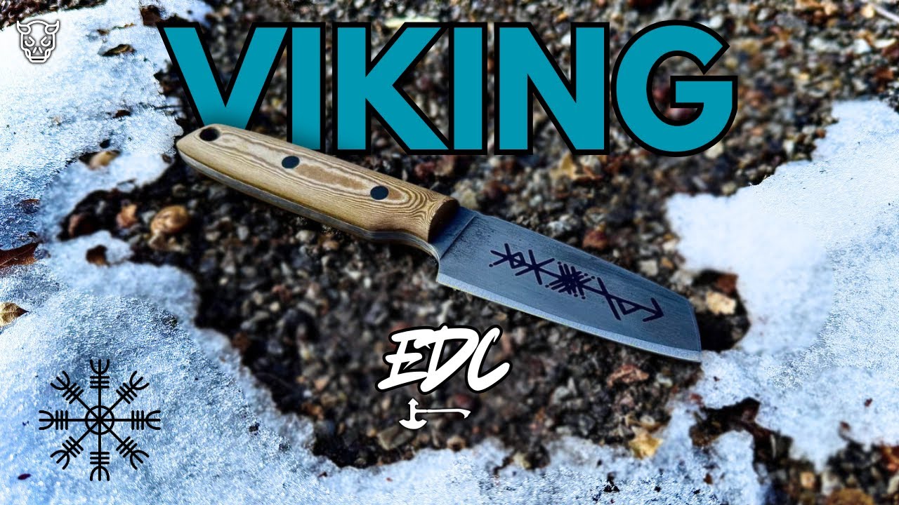 This EDC Fixed Blade Looks Straight Out of Valhalla