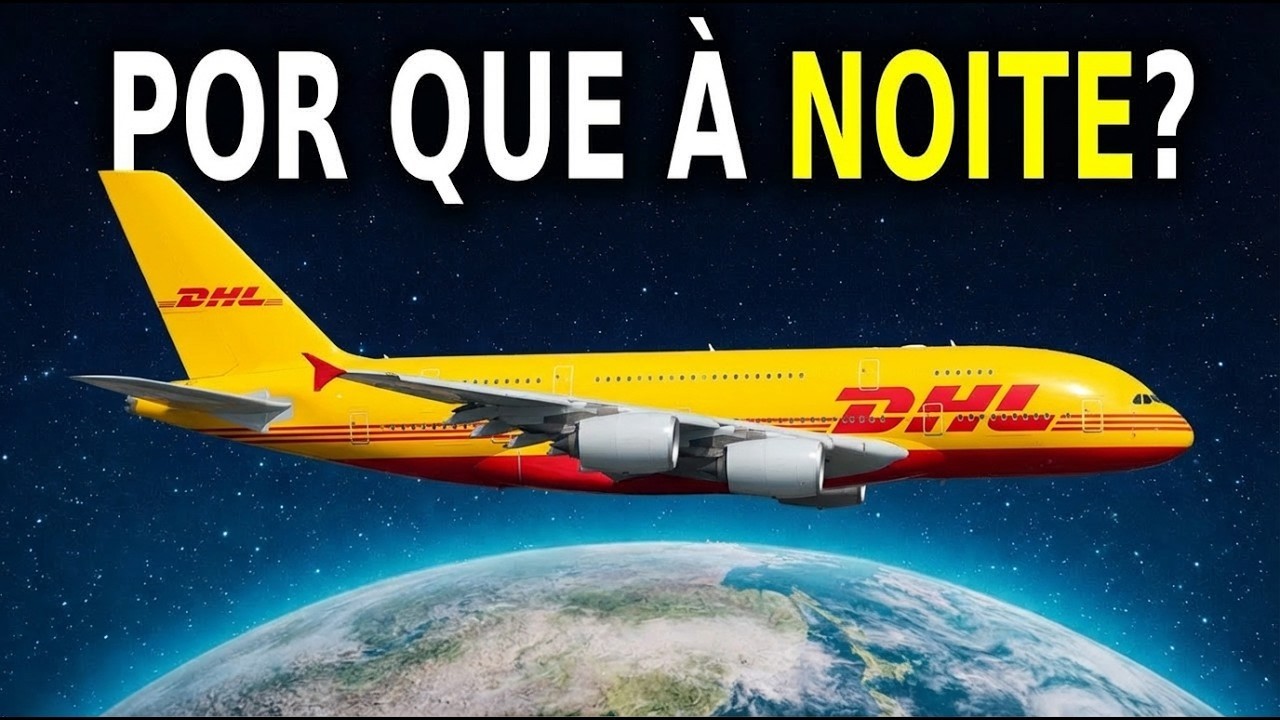 Por Que Aviões de Carga Voam Só à Noite? (A Verdade Revelada)