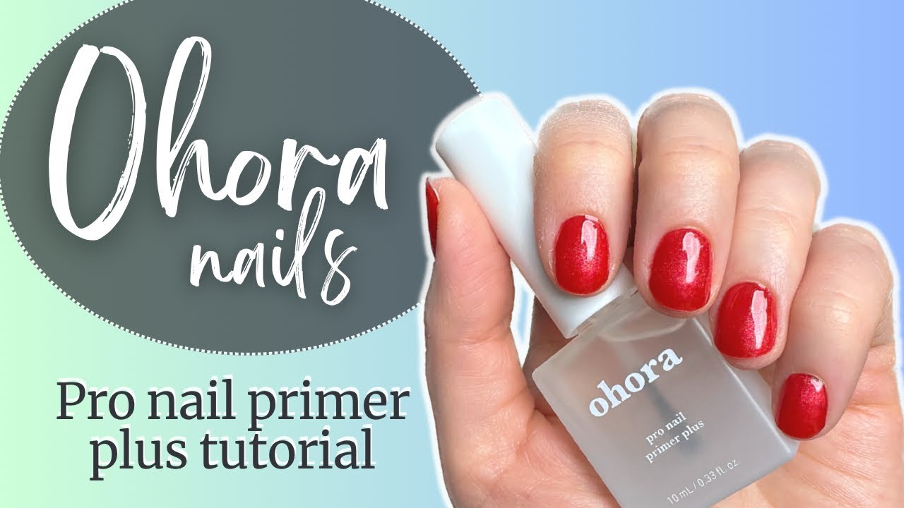 Trying Ohora Pro Nail Primer Plus - Ohora Nails Tutorial | KBEAUTYHOBBIT