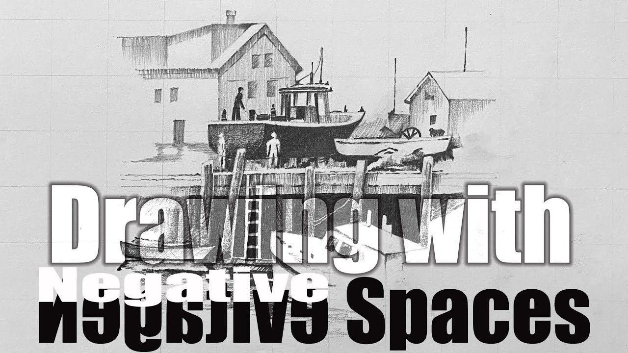 Drawing with Negative Spaces.