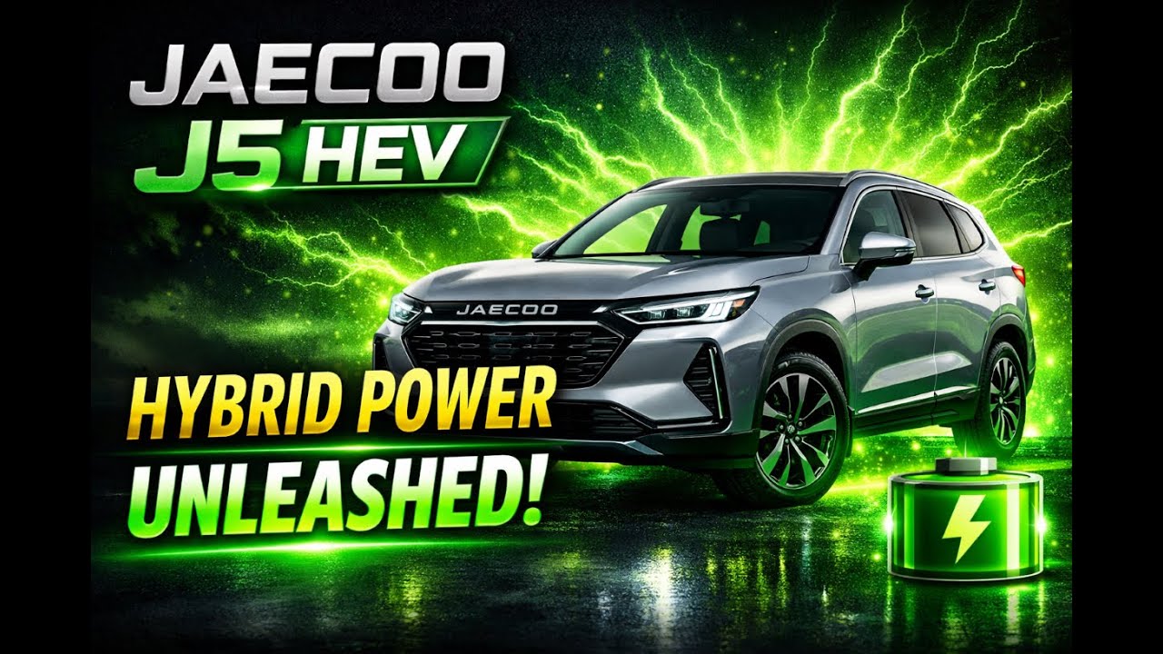 JAECOO J5 HEV 🔋 | Hybrid Power Unleashed