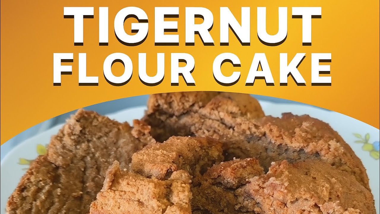 healthy Tiger nut cake recipe || how to make healthy Tiger nut cake #baking #highlight